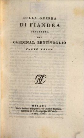 Della guerra di Fiandra, 3