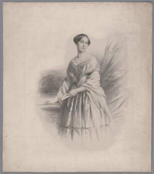 Kniestück einer Dame