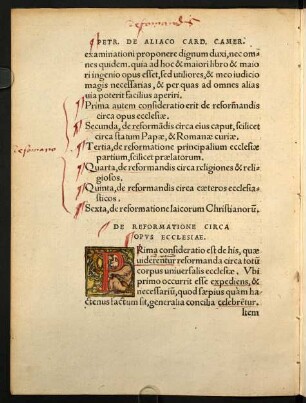 De reformatione circa opus ecclesiae.