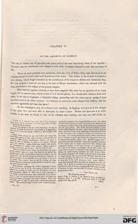 Chapter IV. Of the Aqueduct of Hadrian