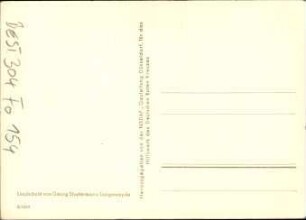 NS-Postkarte "Und setzt ihr nicht das Leben ein, nie wird euch das Leben gewonnen sein"