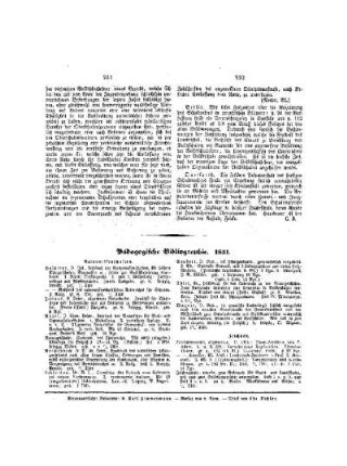 Pädagogische Bibliographie : 1851