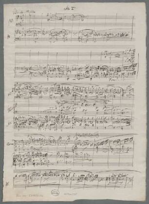 Cenerentola, Excerpts. Sketches - BSB Mus.ms. 23153-16 : [without title]