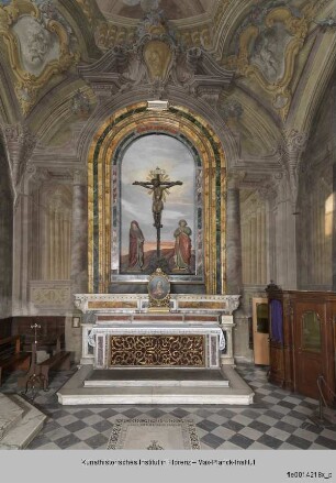 Santissima Annunziata, Cappella del Crocifisso, Cappella Villani, Florenz
