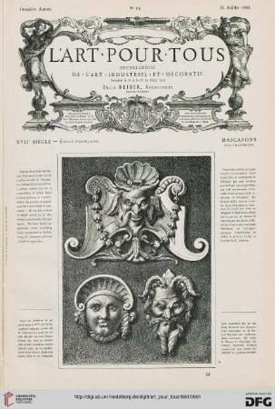No 14 (31 Juillet 1861)