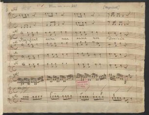 Magnificat; V (4), orch; C-Dur
