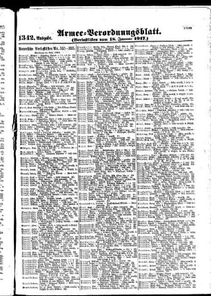 1342.Ausgabe. Donnerstag, 18. Januar 1917