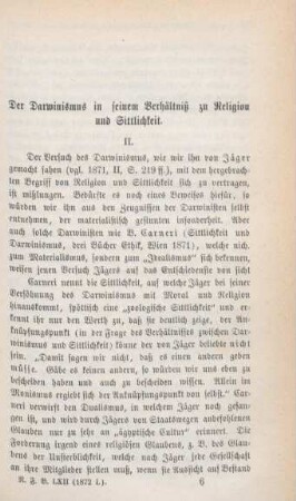 69-107 Der Darwinismus in seinem Verhältniß zu Religion und Sittlichkeit
