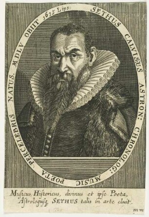 Bildnis des Sethus Calvisius