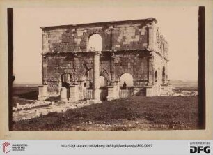 Praetorium, fortifications côté sud