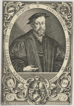 Bildnis des Christophorvs Pevtinger