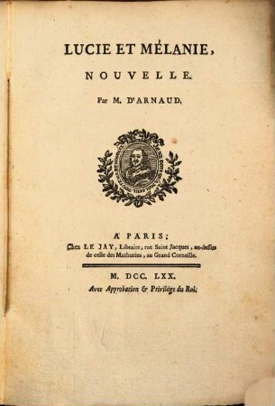 Lucie et Melanie ou les deux soeurs genereuses