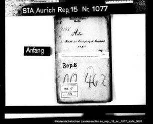 Die Statistik des Landdrosteibezirks Osnabrück (Druck)