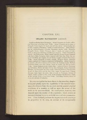 CHAPTER XXI. INLAND NAVIGATION (continued.)