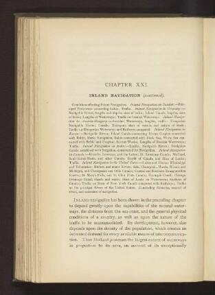CHAPTER XXI. INLAND NAVIGATION (continued.)