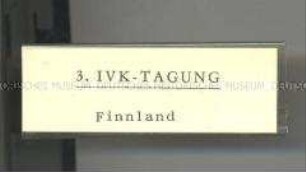 Tagung des Internationalen Vorbereitungskomitees für die 10. Weltfestspiele, (3. Tagung), Finnland