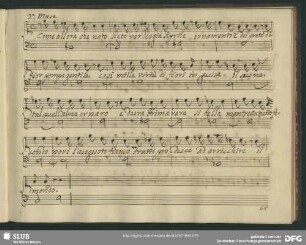 Recitativo: Come allora che nato lieto