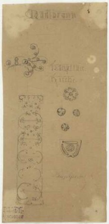 Kloster zu Maulbronn, Ornamente vom Hauptportal