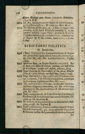 136-145, Scriptores politici