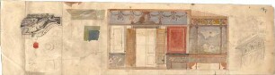 Thiersch, August ; Gebäude, Nebengebäude, Innenausstattung - unbestimmbare Einzelblätter - Innenausstattung - Innenraum, Gebälk (Details)