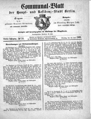 1863,24: No. 24, 14. Juni 1863