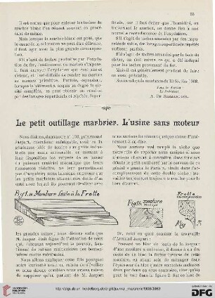 5: Le petit outillage marbrier : l'usine sans moteur