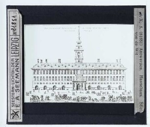 Wit, Domus Hansa Teutonica (Hansehaus Antwerpen) (Druck)