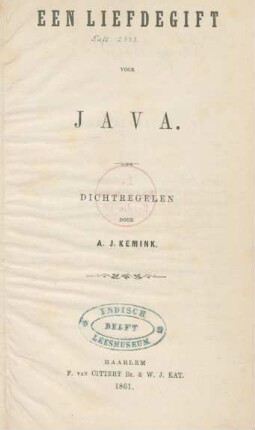 Een liefdegift voor Java