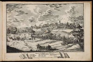 Prospect von Altdorff gegen Mitternacht. - Altdorf bei Nürnberg