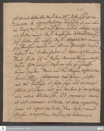 Brief von August Hermann Francke an [Paul Anton, Johann Daniel Herrnschmidt, Jochim Just Breithaupt, Johann Heinrich Michaelis, Joachim Lange].