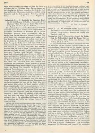 168-170 [Rezension] Stange, Erich, Die kommende Kirche
