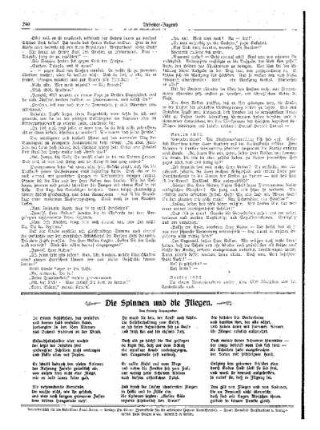 Die Spinnen und die Fliegen : [Beilage zur "Arbeiter-Jugend"]