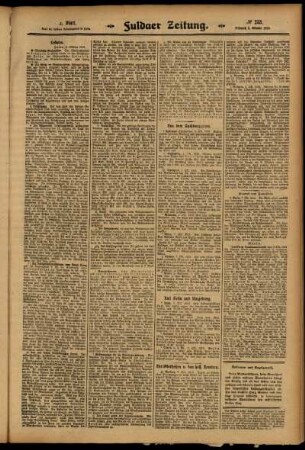 Zweite Ausgabe vom Mittwoch, den 08. Oktober 1913.