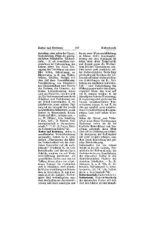 Kultur und Erziehung