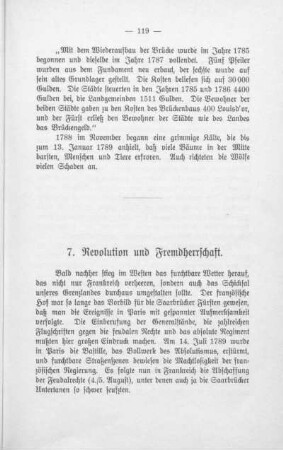 7. Revolution und Fremdherrschaft