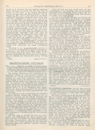 214-215 [Rezension] Acta conciliorum oecumenicorum ; 2,6.Prosopographia et topographia actorvm Chalcedonensivm et encycliorvm indices