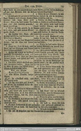 Der 139. Psalm