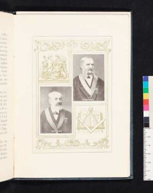 Br. Ollesheimer. [Porträt]; Br. J. M. Barbeck. [Porträt]