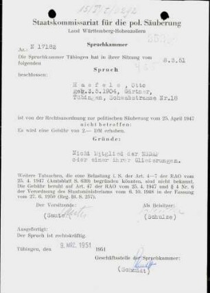 Haefele, Otto