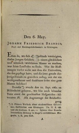 Nekrolog : auf das Jahr ... enthaltend Nachrichten von d. Leben merkwürdiger in diesem Jahre verstorbener Deutscher. [1],2. 1790 (1791)