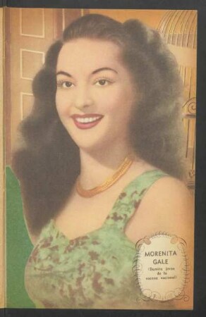 Morenita Gale (damita joven de la escena nacional) - [Retrato]