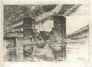 Gsaenger, Gustav; Leipzig (Sachsen); Richard-Wagner-Denkmal - Studie