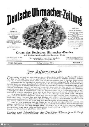 Zur Jahreswende
