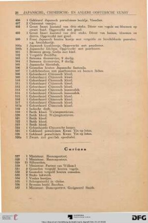 Curiosa (Nr. 527-575)