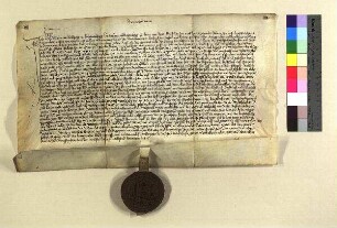 Das Landgericht zu Nürnberg gibt Vidimus und Abschrift der Urkunde von 1438 August 5.
