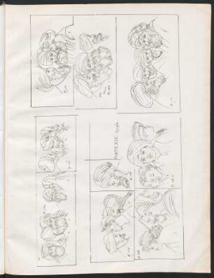 Plate XIV. [Bewohner Egyptens, Mamelucken und Neger.]