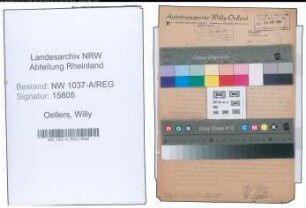 Entnazifizierung Willy Oellers , geb. 00.00.0000 ()