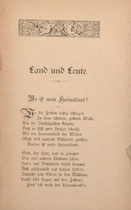 Wo ist mein Heimatland?