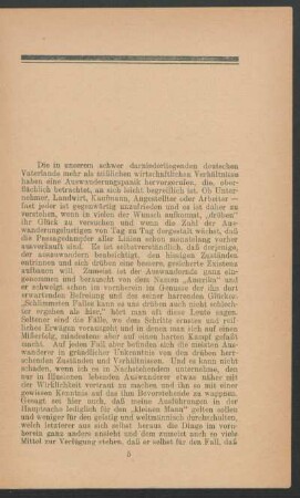 [Soll ich nach Süd-Amerika auswandern?]