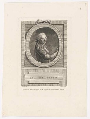 Bildnis des Marechal de Saxe